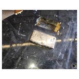 Three Guitars and Accessories Including Bridge and Picks - All for parts or repair