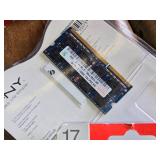 Lot of Electronics and Computer Accessories including Belkin Data Switch, RCA Audio Cable, Older Ram and Timex 16K RAM Module