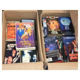 MASSIVE Lot of VHS Tapes Including Disney Classics and Action Movies