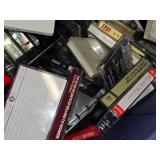 Lot of Cassette Tapes and Audio Books Including "Flashdance" Soundtrack, "From Beirut to Jerusalem" by Thomas L. Friedman, and Various Maxell Blank Tapes