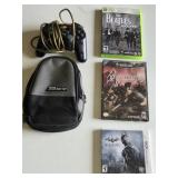 Mad Catz Controller, Game Boy Advance SP Case, and Video Games for Xbox 360, GameCube, and 3DS