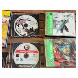 Playstation and PS2 Games Final Fantasy VII, The Legend of Dragoon, Vampire Night, Racing Italiano, Resident Evil: Dead Aim, Toca Race Driver 3, Call of Duty: Black Ops II, Spyro the Dragon video game