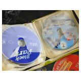 Large Nintendo Wii Video Game Collection Including Sonic Colors, Mario Kart Wii, and More