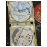 Large Nintendo Wii Video Game Collection Including Sonic Colors, Mario Kart Wii, and More