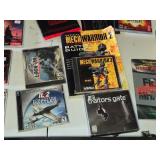 Various Vintage PC Video Games and Software Collection