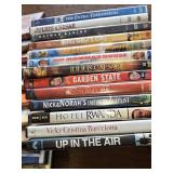 DVD Movie Collection including titles like I Can Do Bad All By Myself, Tommy Boy, and War of the Worlds