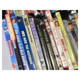 Collection of DVD Movies Including "Cabin Boy," "Pirates of the Caribbean," and "The Longest Yard"