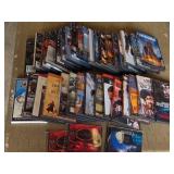 Collection of DVD Movies and TV Shows including Terminator Genisys, Shutter Island, and Millennium Series