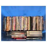 Lot of DVD Movies including "The Purge," "Die Hard," and "Avatar," among others