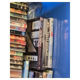 Lot of DVDs including The Haunting in Connecticut, Doomsday, and The Hobbit: An Unexpected Journey