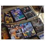 DVD Collection Including NCIS, Xena, and True Blood