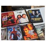 Lot of DVDs and TV Series Box Sets including "The Carol Burnett Show", "The Jeffersons", "Two and a Half Men", "24", and "The Mortal Instruments: City of Bones" among others