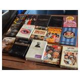 Collection of DVD Box Sets including Game of Thrones, Nip/Tuck, and Alfred Hitchcock