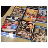 DVD collection including King Kong, Veronica Mars, Good Times, The Americans, and more TV shows and movies