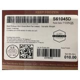B - Beef Ribeye Roll Steak  - Needle Tenderized 10.5 lb Net