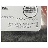 C - Pork Country Style Ribs 1 lb - 3-Pack, 100% Natural Pork
