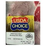 J - USDA Choice Beef Boneless Stew Meat - 3 x 1 lb 1 oz Packs