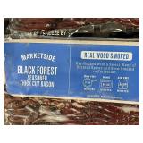 Marketside Black Forest Thick Cut Bacon - Real Wood Smoked, 3-Pack, 1 lb 2 oz Each