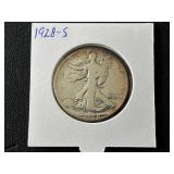 1928-S Walking Liberty Half Dollar