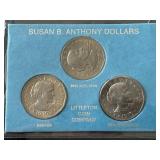 1979 Susan B. Anthony Dollar Mintmark Set