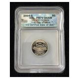 2004-S Peace Design Nickel Proof ICG PR70 Deep Cameo