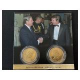 Reagan/Trump Commemorative Coin Set