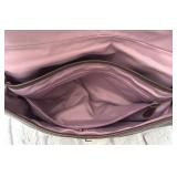 Coach Legacy Brown Leather F15170 Flap Turn Lock Crossbody Bag Shoulder Purse