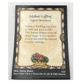 Lot Of 3 Harry Potter Chocolate Frog Collectible Trading Cards Including Beaumont Marjoribanks, Adalbert Waffling, And Uric The Oddball