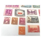 Vintage Postage Stamp Lot #4 - U.S And Foreign