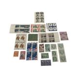 Vintage Postage Stamp Lot #6 - U.S And Foreign