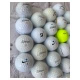 32 Used Golf Ball Lot - Titleist Pro V1 And More!