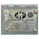 Model A-200 Commercial Hobart Mixer with Bowl and Attachments Model A-200 Commercial Hobart Mixer with Bowl and Attachments