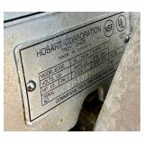 Hobart Commercial Edge Slicer with 3 Tier Cart Hobart Commercial Edge Slicer with 3 Tier Cart