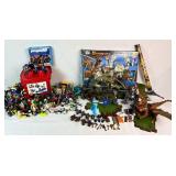 Lego, Mega Blocks and Playmobil Playsets Lego, Mega Blocks and Playmobil Playsets