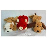 Collection of 20+ Beanie Babies and 4 Pound Puppies Collection of 20+ Beanie Babies and 4 Pound Puppies