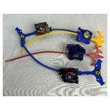 Beyblade Collection includes Battle Dome, String Launchers, Beyblades and Hard Metal System Case Beyblade Collection includes Battle Dome, String Launchers, Beyblades and Hard Metal System Case