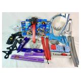 Hot Wheels Bundle of Micro Car Playsets and Robo Wheels Extreme Half Pipe Track System Hot Wheels Bundle of Micro Car Playsets and Robo Wheels Extreme Half Pipe Track System