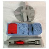 Hot Wheels Bundle of Micro Car Playsets and Robo Wheels Extreme Half Pipe Track System Hot Wheels Bundle of Micro Car Playsets and Robo Wheels Extreme Half Pipe Track System