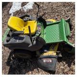 John Deere Eztrak Zero Turn Riding Lawn Mower with 54' Cutting Deck Model Z445C John Deere Eztrak Zero Turn Riding Lawn Mower with 54' Cutting Deck Model Z445C