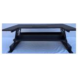 Height Adjustable Stand Up Desk Converter - Quick Sit to Stand Tabletop Riser Workstation Height Adjustable Stand Up Desk Converter - Quick Sit to Stand Tabletop Riser Workstation