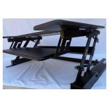 Height Adjustable Stand Up Desk Converter - Quick Sit to Stand Tabletop Riser Workstation Height Adjustable Stand Up Desk Converter - Quick Sit to Stand Tabletop Riser Workstation