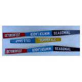 Four Collectible Samuel Adams Beer Tap Handles Four Collectible Samuel Adams Beer Tap Handles