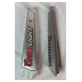 Collectible Beer Tap Handles from Coors Light, Castle Cream Ale and Summit Extra Pale Ale Collectible Beer Tap Handles from Coors Light, Castle Cream Ale and Summit Extra Pale Ale