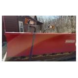Hinker 7.5' Snowplow Blade 28.5' H with Hinker Snowplow Light System & Hydraulic Lift Hinker 7.5' Snowplow Blade 28.5' H with Hinker Snowplow Light System & Hydraulic Lift