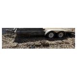 Heavy Duty Flatbed Utility Trailer/Car Hauler from PJ Trailers 518D Heavy Duty Flatbed Utility Trailer/Car Hauler from PJ Trailers 518D