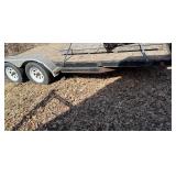 Heavy Duty Flatbed Utility Trailer/Car Hauler from PJ Trailers 518D Heavy Duty Flatbed Utility Trailer/Car Hauler from PJ Trailers 518D