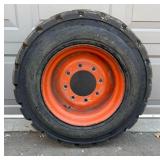 Bobcat Tires with Rims - 4 Total for Concrete/Asphalt Bobcat Tires with Rims - 4 Total for Concrete/Asphalt