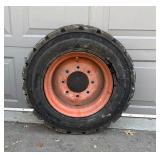 Bobcat Tires with Rims - 4 Total for Concrete/Asphalt Bobcat Tires with Rims - 4 Total for Concrete/Asphalt