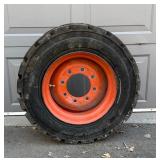 Bobcat Tires with Rims - 4 Total for Concrete/Asphalt Bobcat Tires with Rims - 4 Total for Concrete/Asphalt
