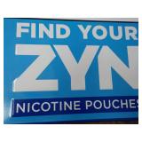 15 x 11' ZYN Metal Advertising Sign...